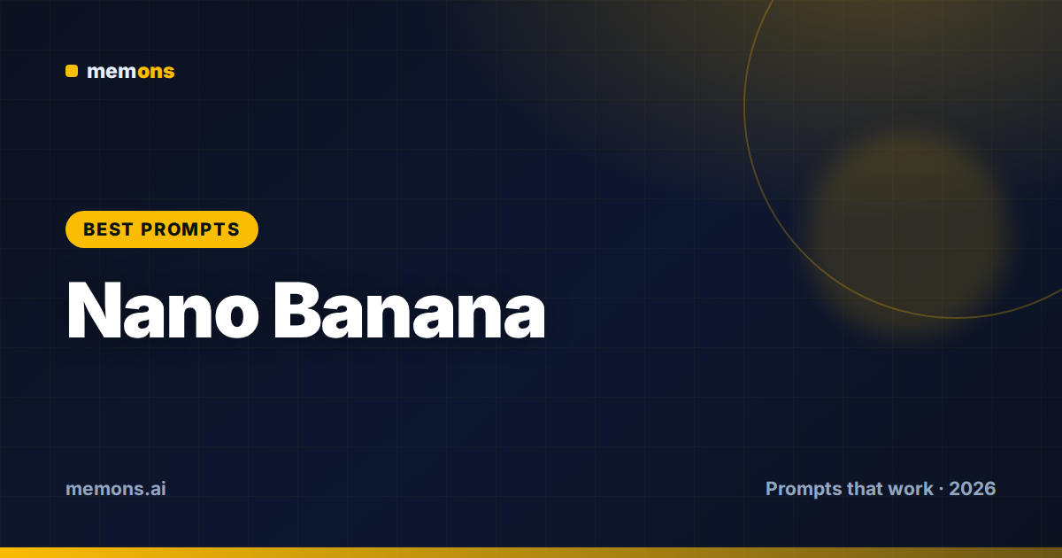 Best Nano Banana Prompts