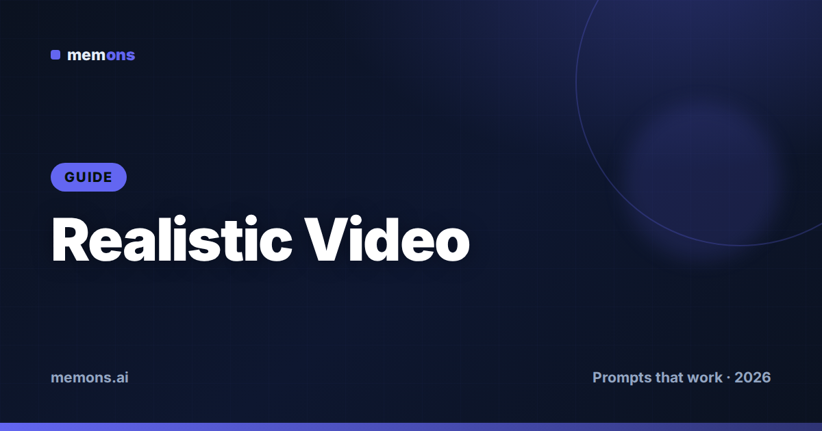 Cover for How to Prompt Seedance for Realistic Video (2026): Formulas + Examples