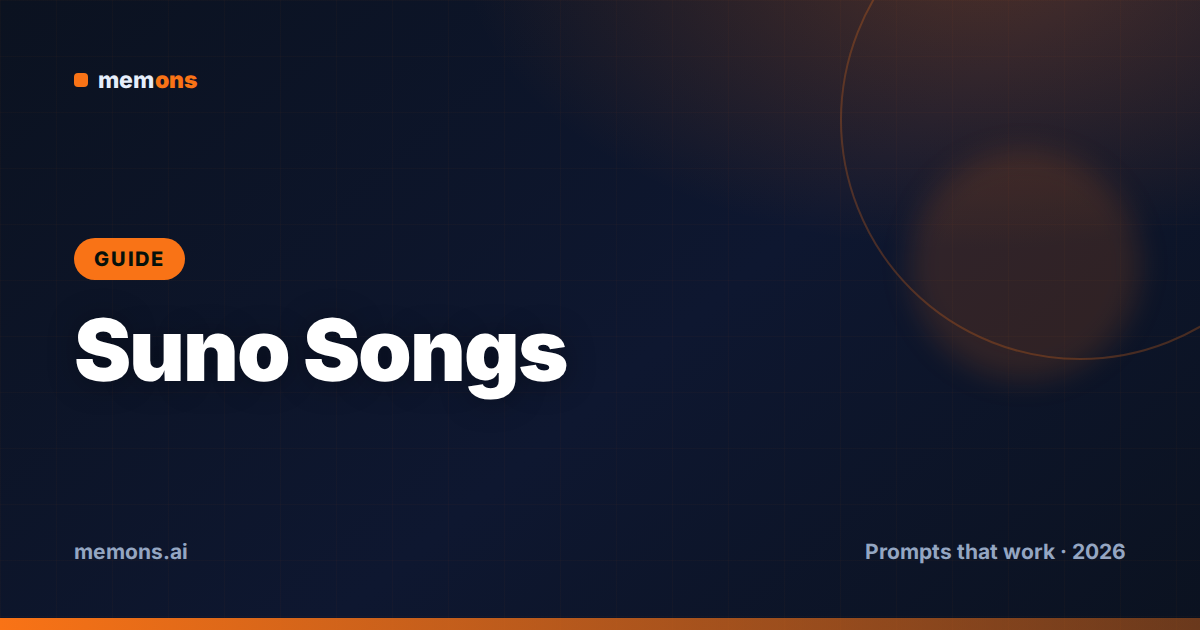 Cover for How to Prompt Suno for Songs (2026): Formulas + Examples